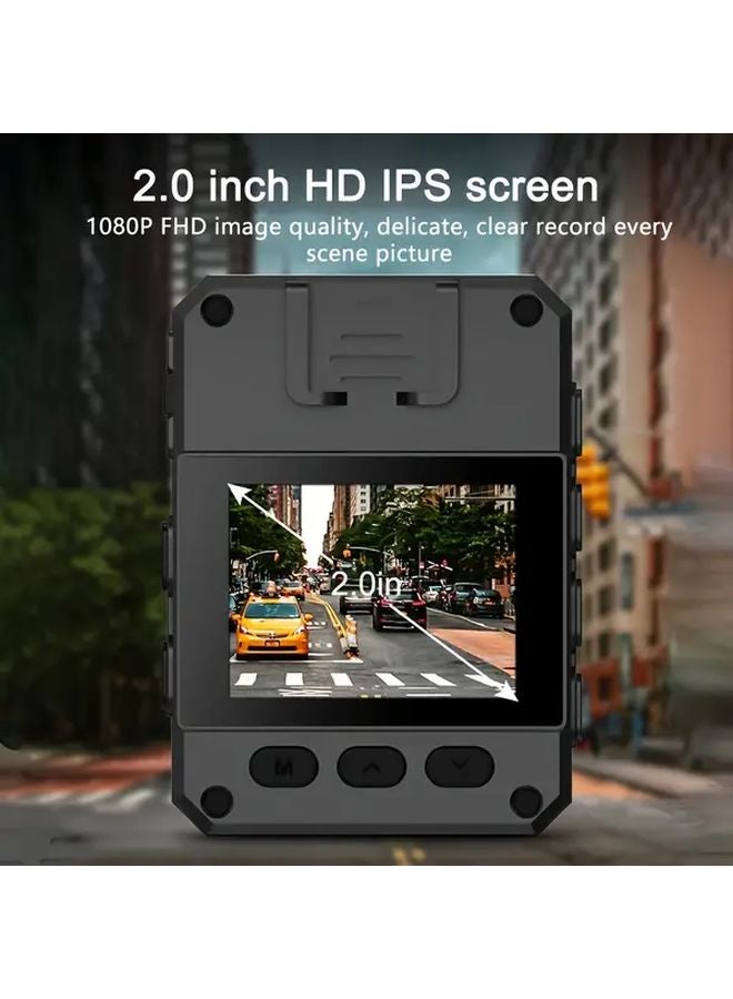 Full HD Portable DVR Camera With 32GB Card 2 Inch Screen 2500mAh Battery 1080p 30fps - Image 4